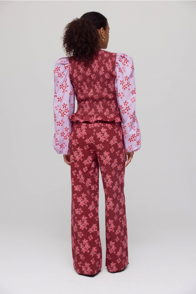 ELIN LS AW25C605 1253 Pink Star - Wine Berry